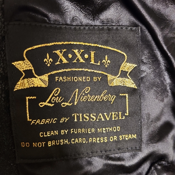 Tissavel by Lou Nierenberg Black Faux Fur Overcoat - Picture 7 of 12